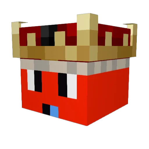 afan97 Minecraft avatar head, 3D render