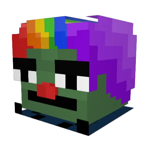 afbendanillo Minecraft avatar head, 3D render