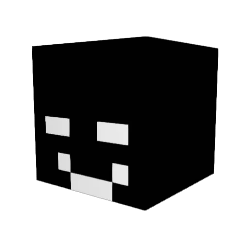 afek84 Minecraft avatar head, 3D render