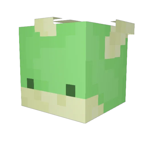 afishtank Minecraft avatar head, 3D render