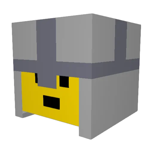aflak38 Minecraft avatar head, 3D render