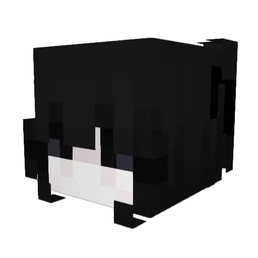 afme Minecraft avatar head, 3D render