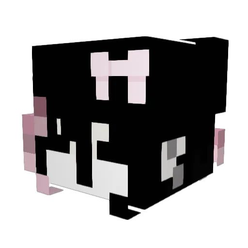 aftersome Minecraft avatar head, 3D render