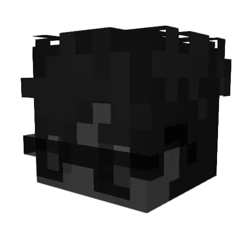 afton3320 Minecraft avatar head, 3D render