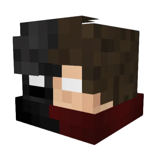 ag_1903 Minecraft avatar head, 3D render
