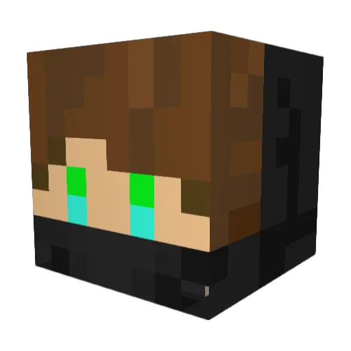 agastya8638 Minecraft avatar head, 3D render