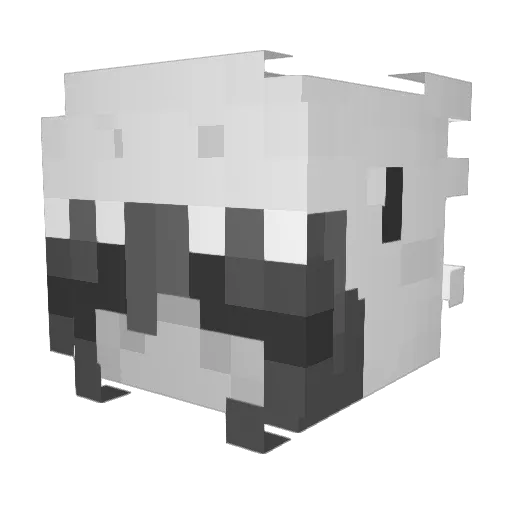 agatka5000 Minecraft avatar head, 3D render