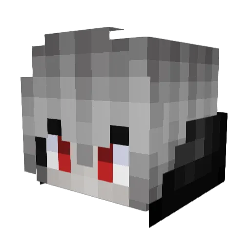 agco Minecraft avatar head, 3D render