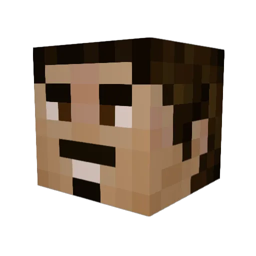 agent_sheepie7 Minecraft avatar head, 3D render