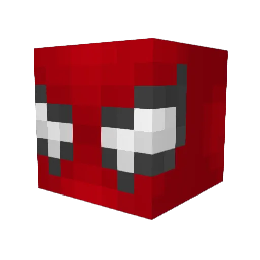 agent_syco Minecraft avatar head, 3D render