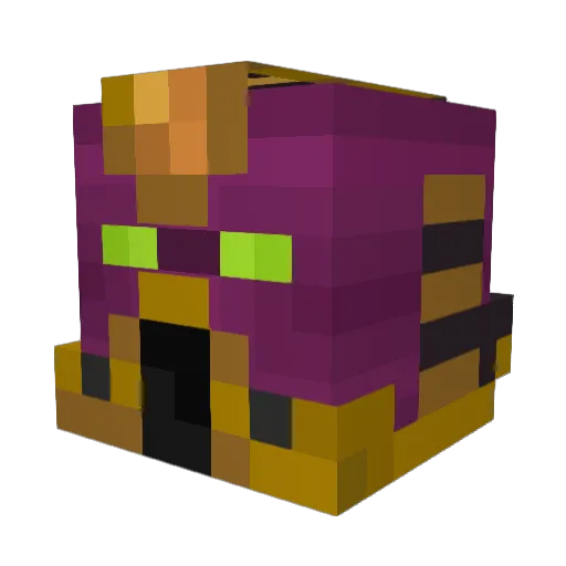 agentom Minecraft avatar head, 3D render
