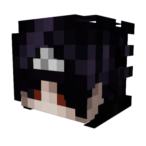 agentpip24 Minecraft avatar head, 3D render
