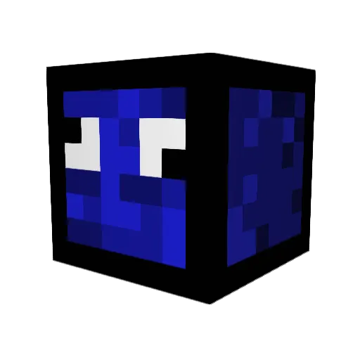 agentrobico Minecraft avatar head, 3D render