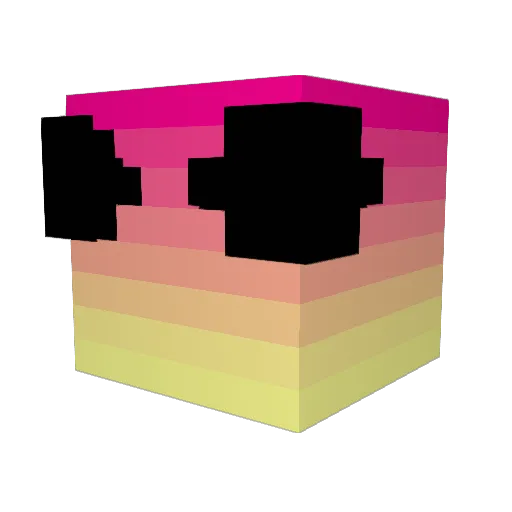agentsquid131 Minecraft avatar head, 3D render