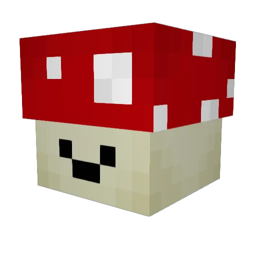 aggieloser Minecraft avatar head, 3D render