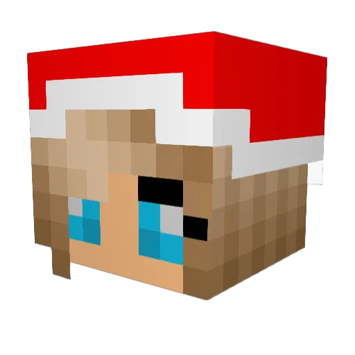 agirl40804 Minecraft avatar head, 3D render