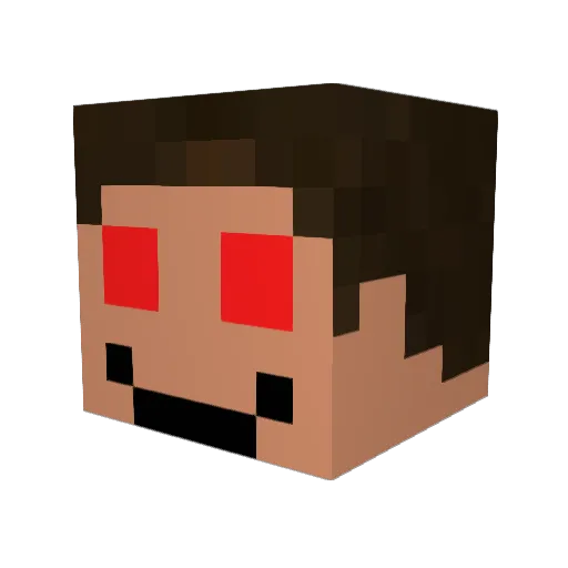 agmasi123 Minecraft avatar head, 3D render