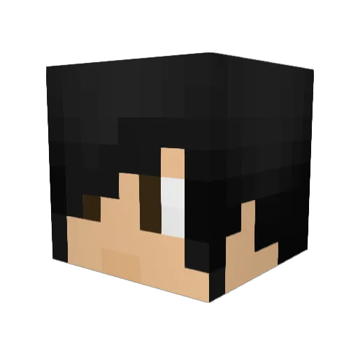 agonizingnose52 Minecraft avatar head, 3D render