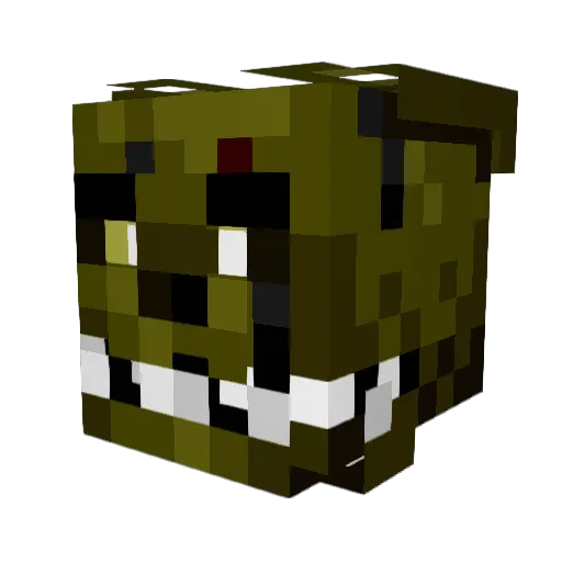 agrone123p Minecraft avatar head, 3D render