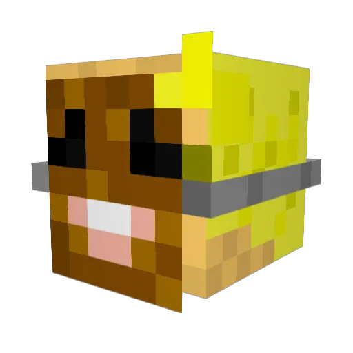 aguild13 Minecraft avatar head, 3D render