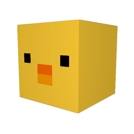 agunyann Minecraft avatar head, 3D render