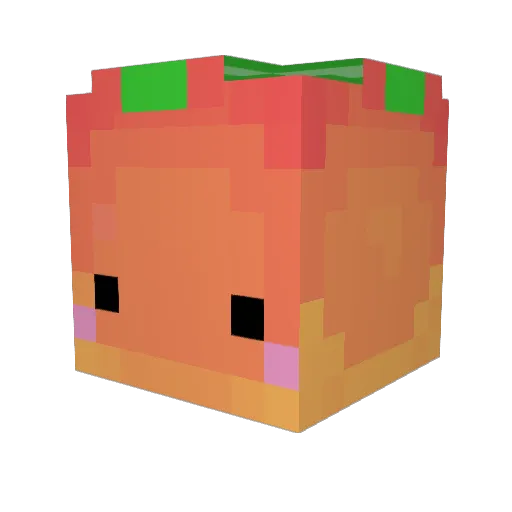 agustyy Minecraft avatar head, 3D render