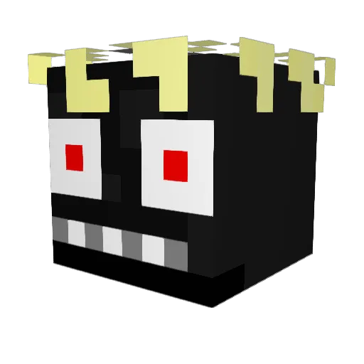 aguy1357 Minecraft avatar head, 3D render
