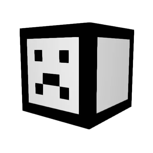 agwatwitch Minecraft avatar head, 3D render