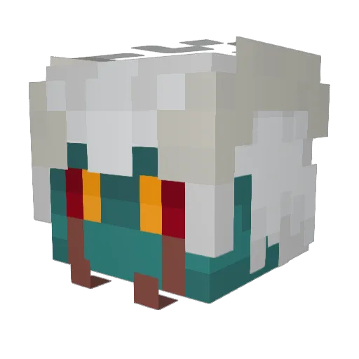 ah9nathan Minecraft avatar head, 3D render