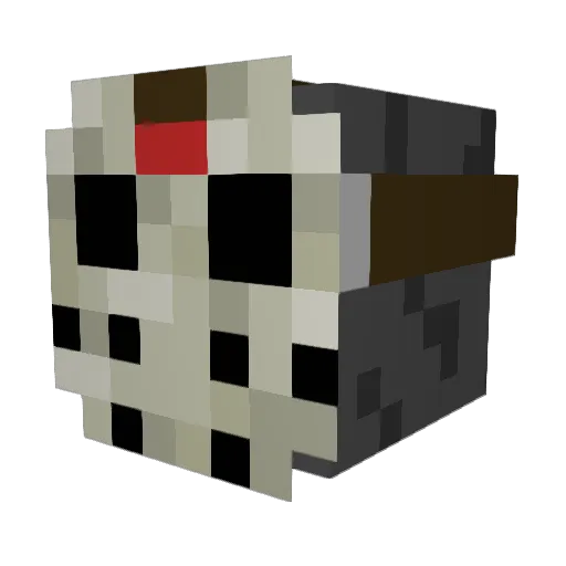 ah_dakor Minecraft avatar head, 3D render