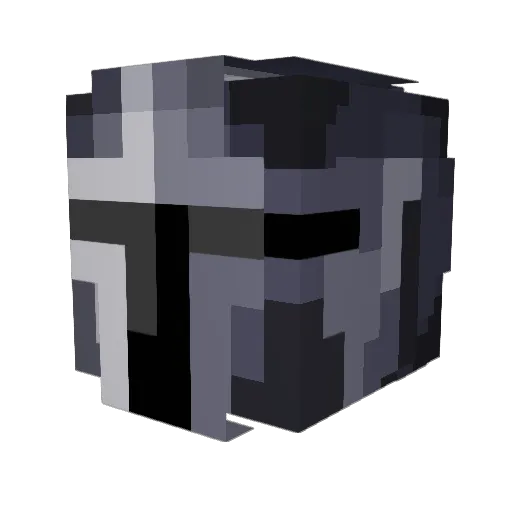 ahacksaw Minecraft avatar head, 3D render