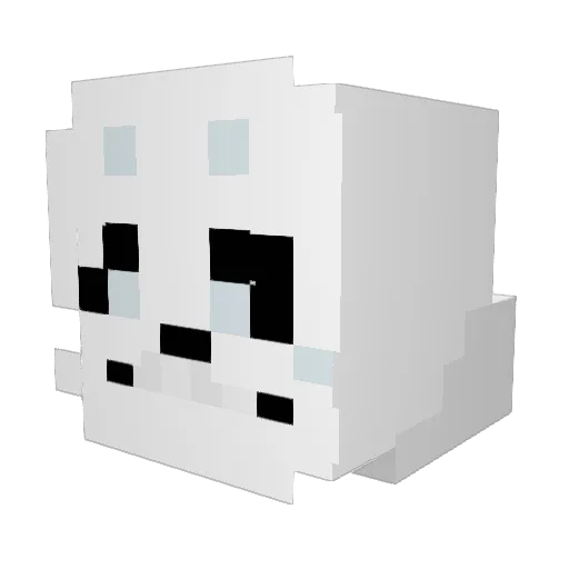 ahasuerus99 Minecraft avatar head, 3D render