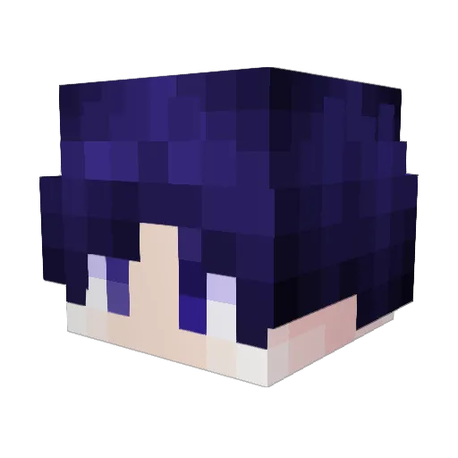 ahhh0129 Minecraft avatar head, 3D render