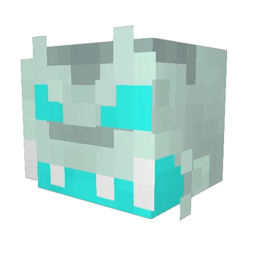 ahmed29 Minecraft avatar head, 3D render