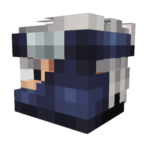 ahmed_o Minecraft avatar head, 3D render
