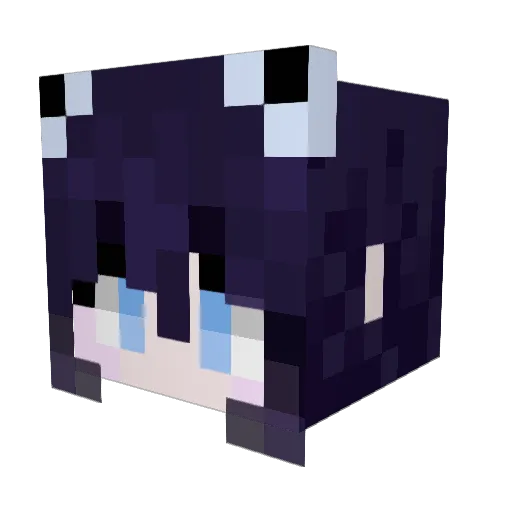 ahn0523xxx Minecraft avatar head, 3D render