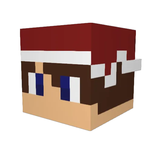 ahobo22 Minecraft avatar head, 3D render