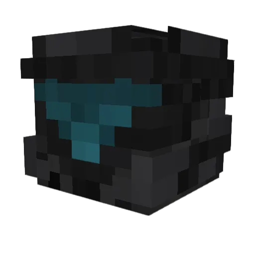aholadawin Minecraft avatar head, 3D render