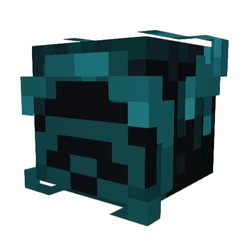 ahsumm Minecraft avatar head, 3D render