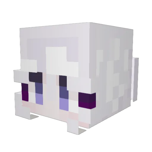 ahsy2809 Minecraft avatar head, 3D render