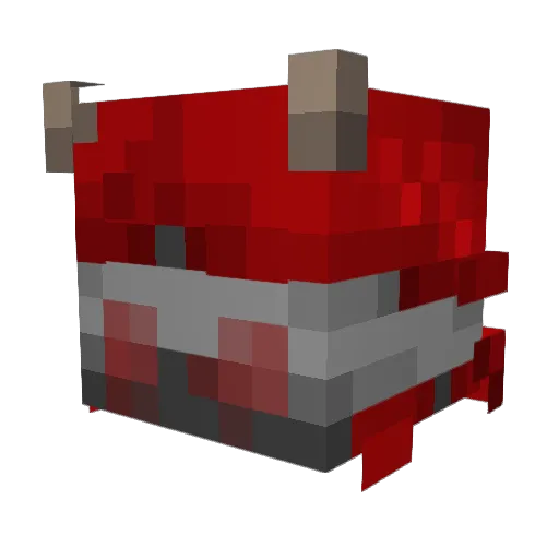 ahyesarson1 Minecraft avatar head, 3D render