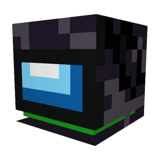 aidan1L Minecraft avatar head, 3D render