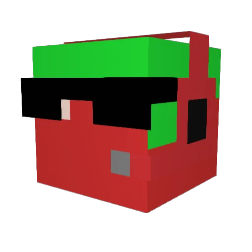 aidanisawesome13 Minecraft avatar head, 3D render