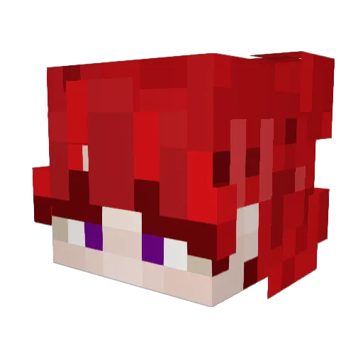 aidankuli223 Minecraft avatar head, 3D render