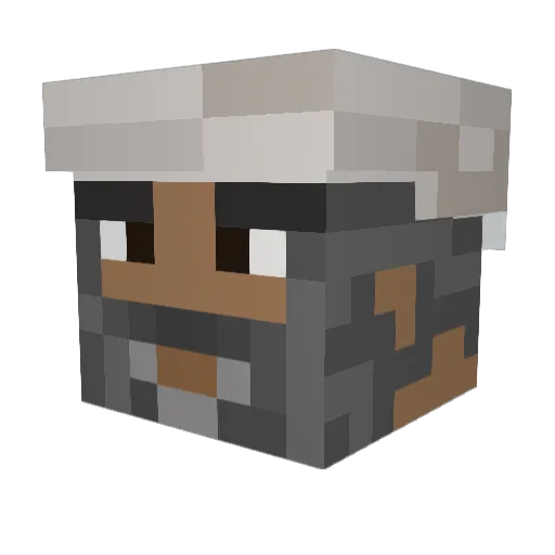 aidans8 Minecraft avatar head, 3D render
