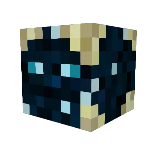aidanvoidout Minecraft avatar head, 3D render