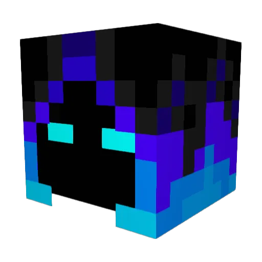 aiden_craftgod Minecraft avatar head, 3D render