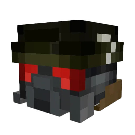 aiden_ismyname Minecraft avatar head, 3D render