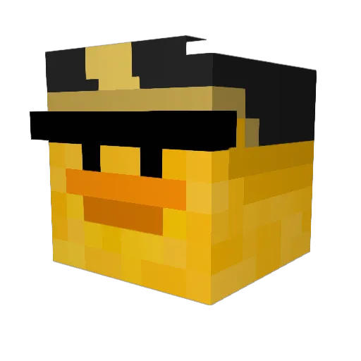 aidenc2006 Minecraft avatar head, 3D render