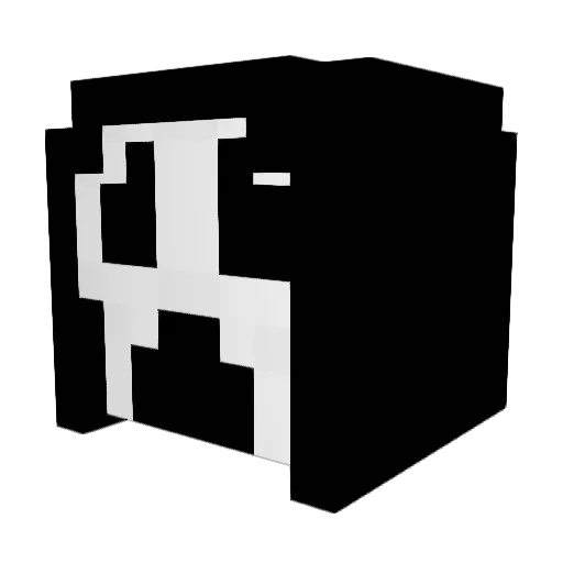 aideniscool100 Minecraft avatar head, 3D render